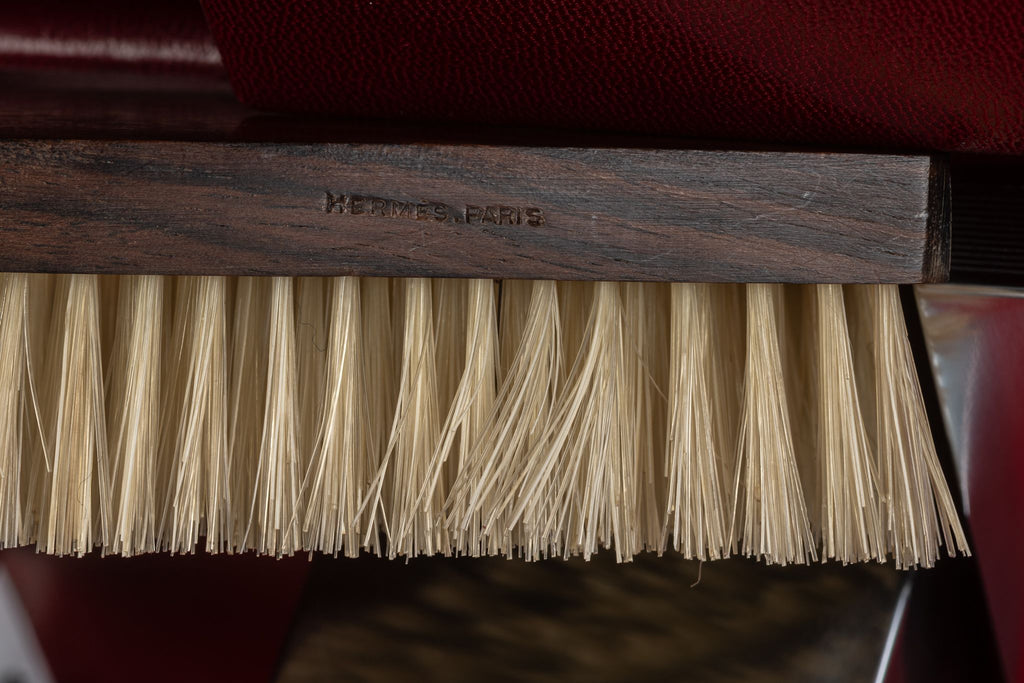 Hermès Vintage Vanity Case in Burgundy