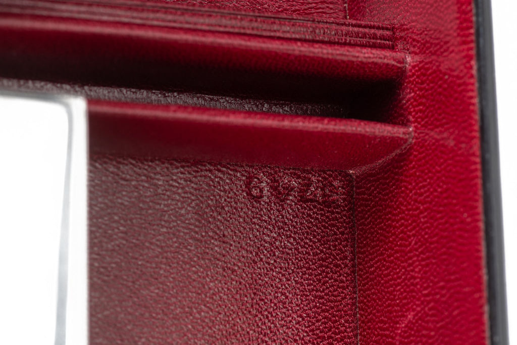 Hermès Vintage Vanity Case in Burgundy