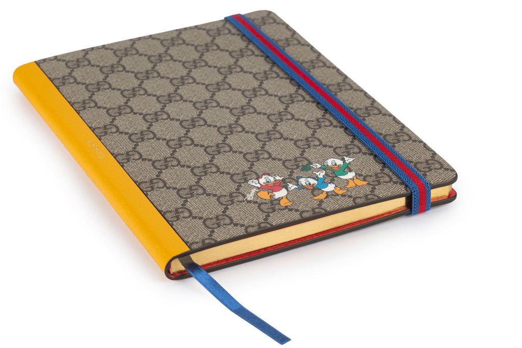 Gucci X Disney GG Supreme Mono Notebook