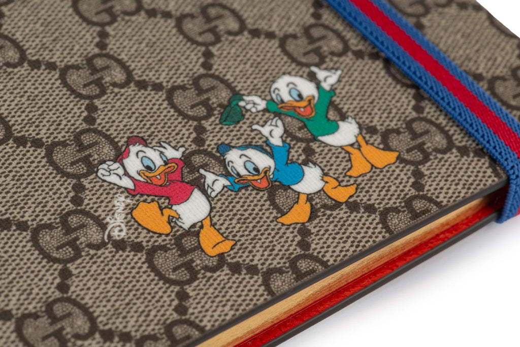 Gucci X Disney GG Supreme Mono Notebook