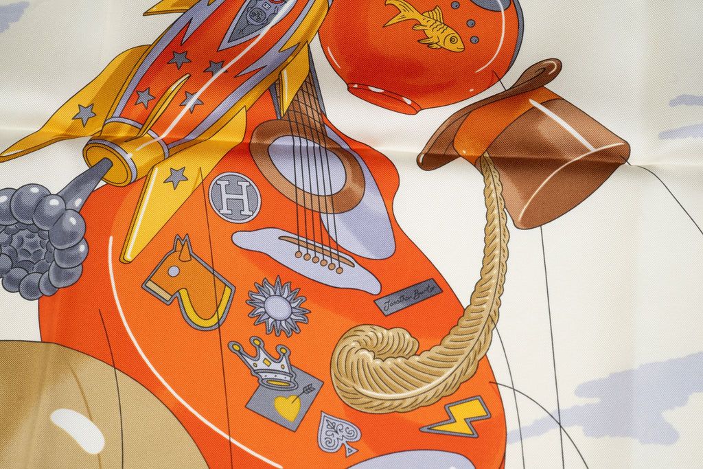 Hermès "Parade" Silk Scarf