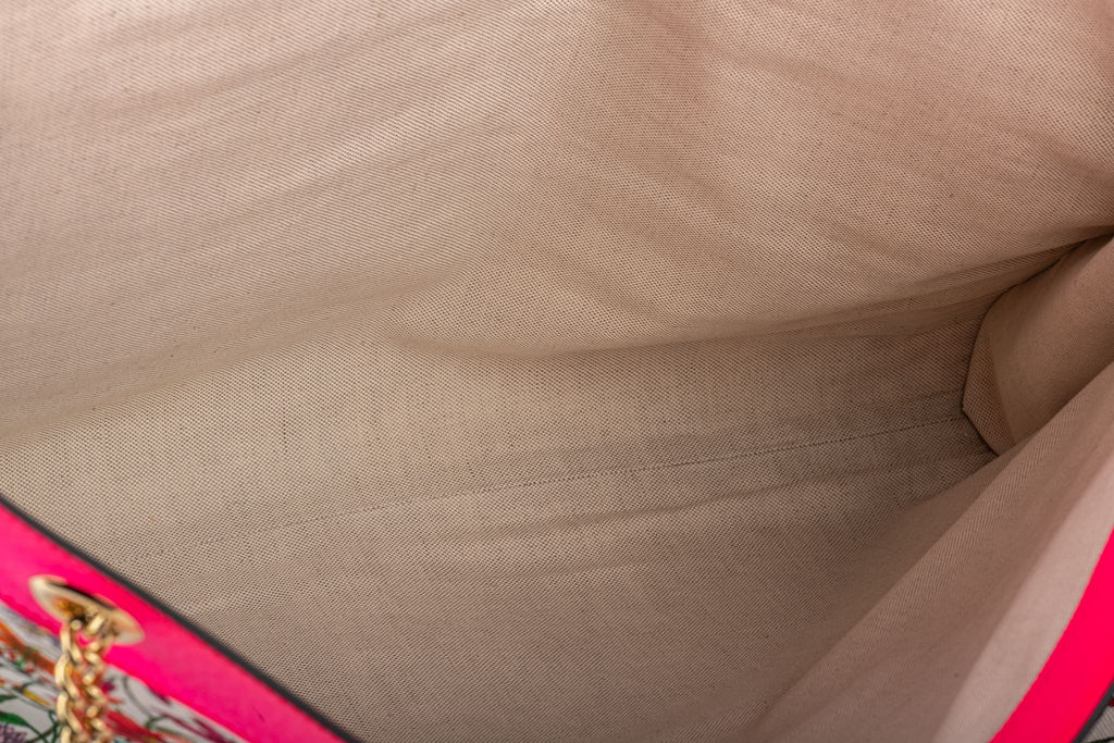 Gucci New Oversize Fluo Flora Shopper