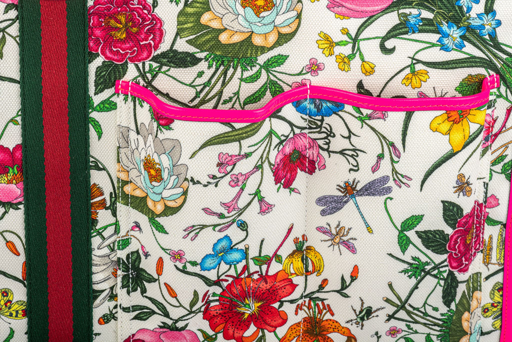 Gucci New Oversize Fluo Flora Shopper