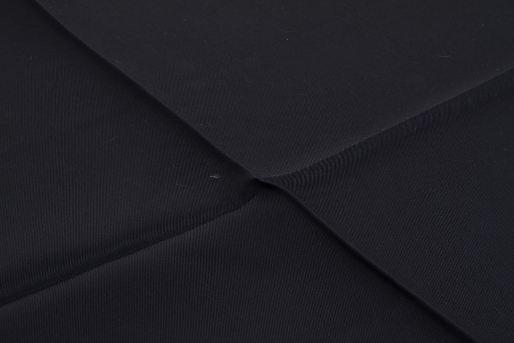Hermès Black Silk Pochette Scarf