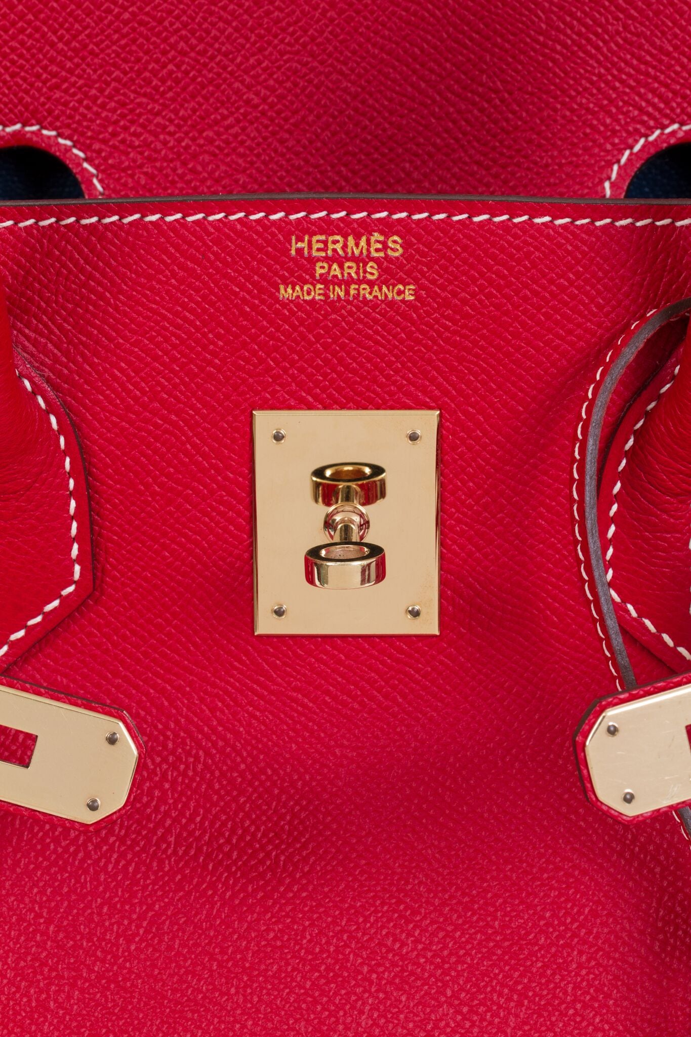 Hermes 35 CM Birkin Rouge Casaque