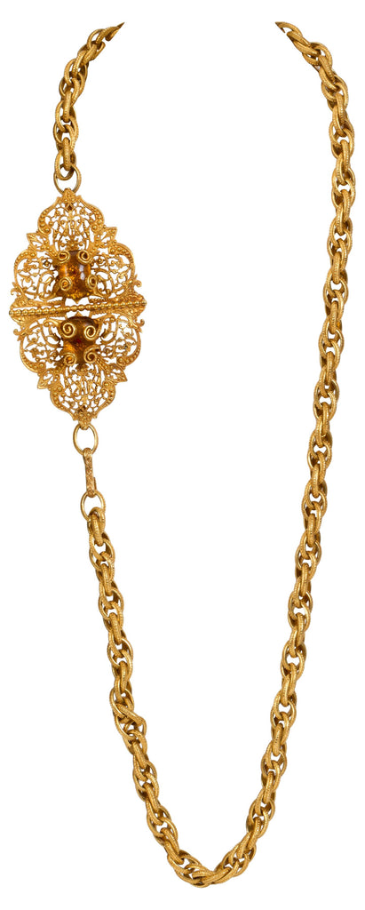 Dominique Aurientis Gold Necklace/Belt