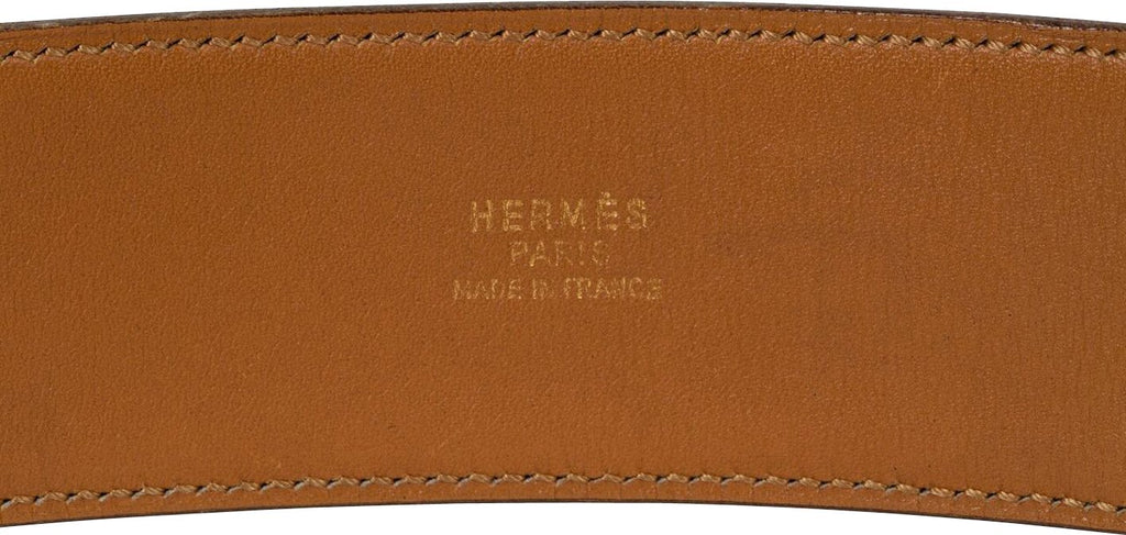 Hermès Brown Collier De Chien Belt