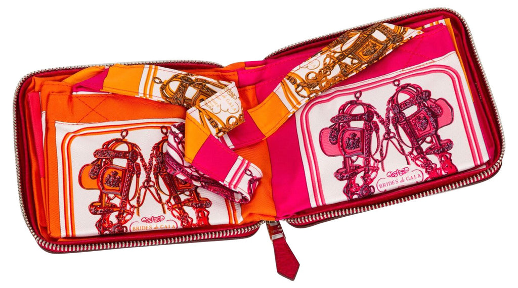Hermes Red Silky Pop Bag