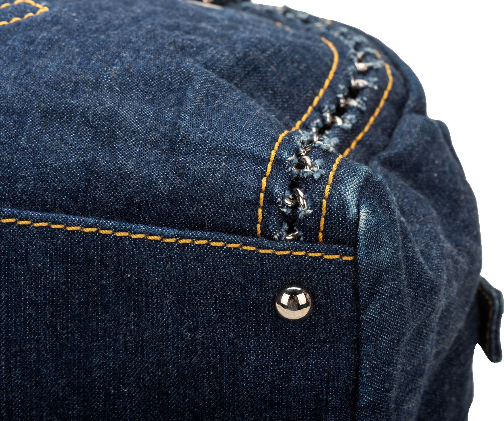 Crossbody bag Chanel Blue in Denim - Jeans - 17257776
