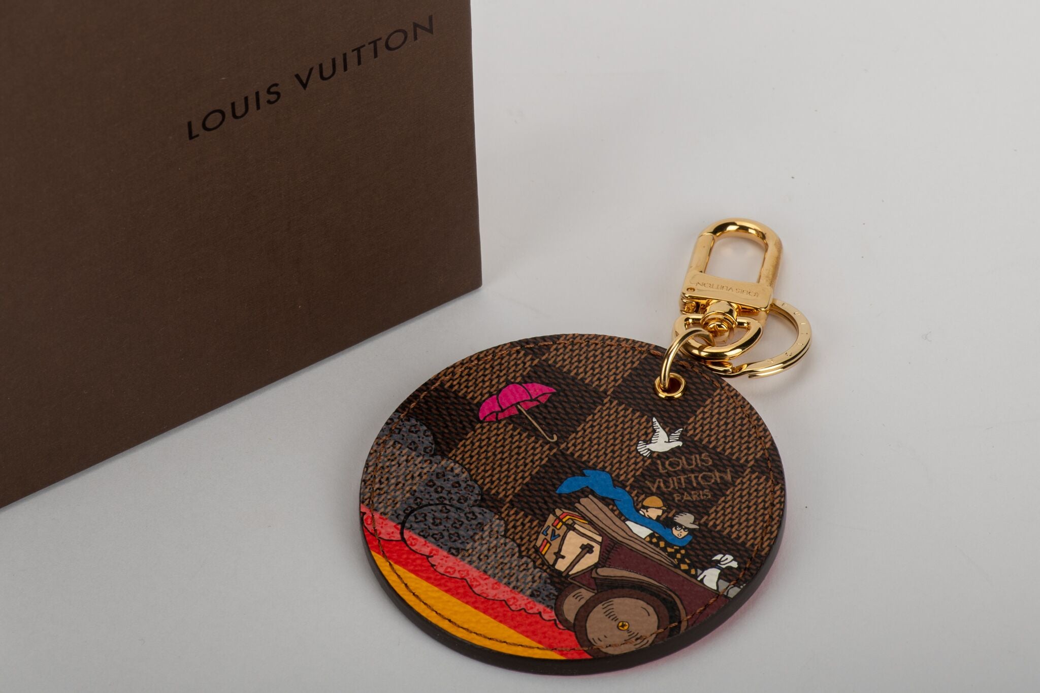 Louis Vuitton Paris Keychain
