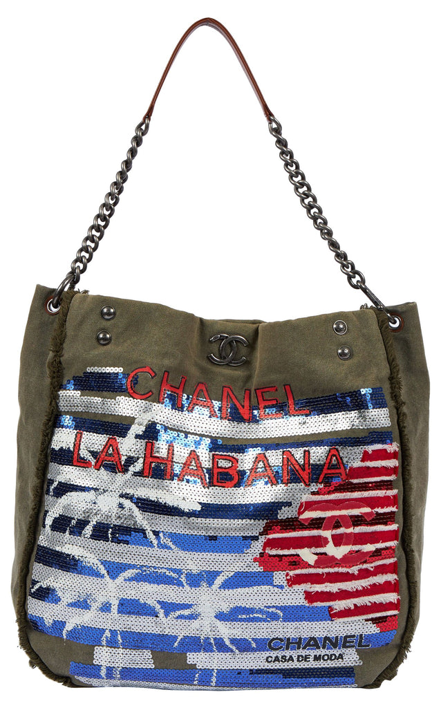 Chanel Coco Cuba Sequins Tote