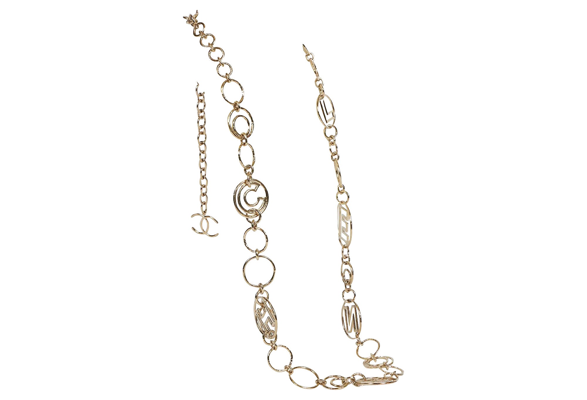 Chanel Oversized Silver Necklace /Belt - Vintage Lux