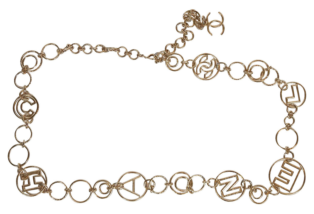 Chanel Oversized Silver Necklace /Belt