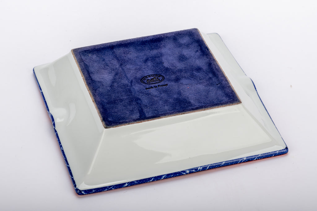 Hermès Porcelain Peacock Ashtray In Box
