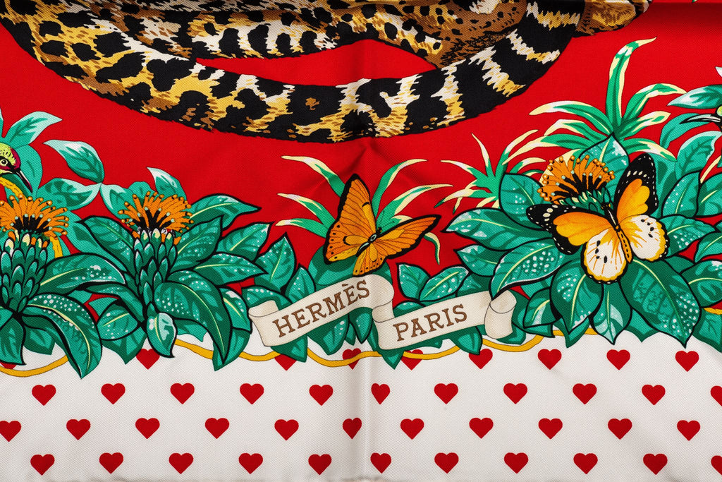 Hermes Lim.Ed. Jungle Love Hearts Dallet