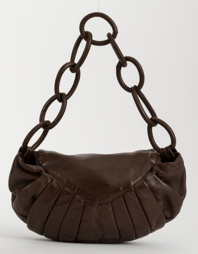 Chanel Chocolate Croissant Shoulder Tote