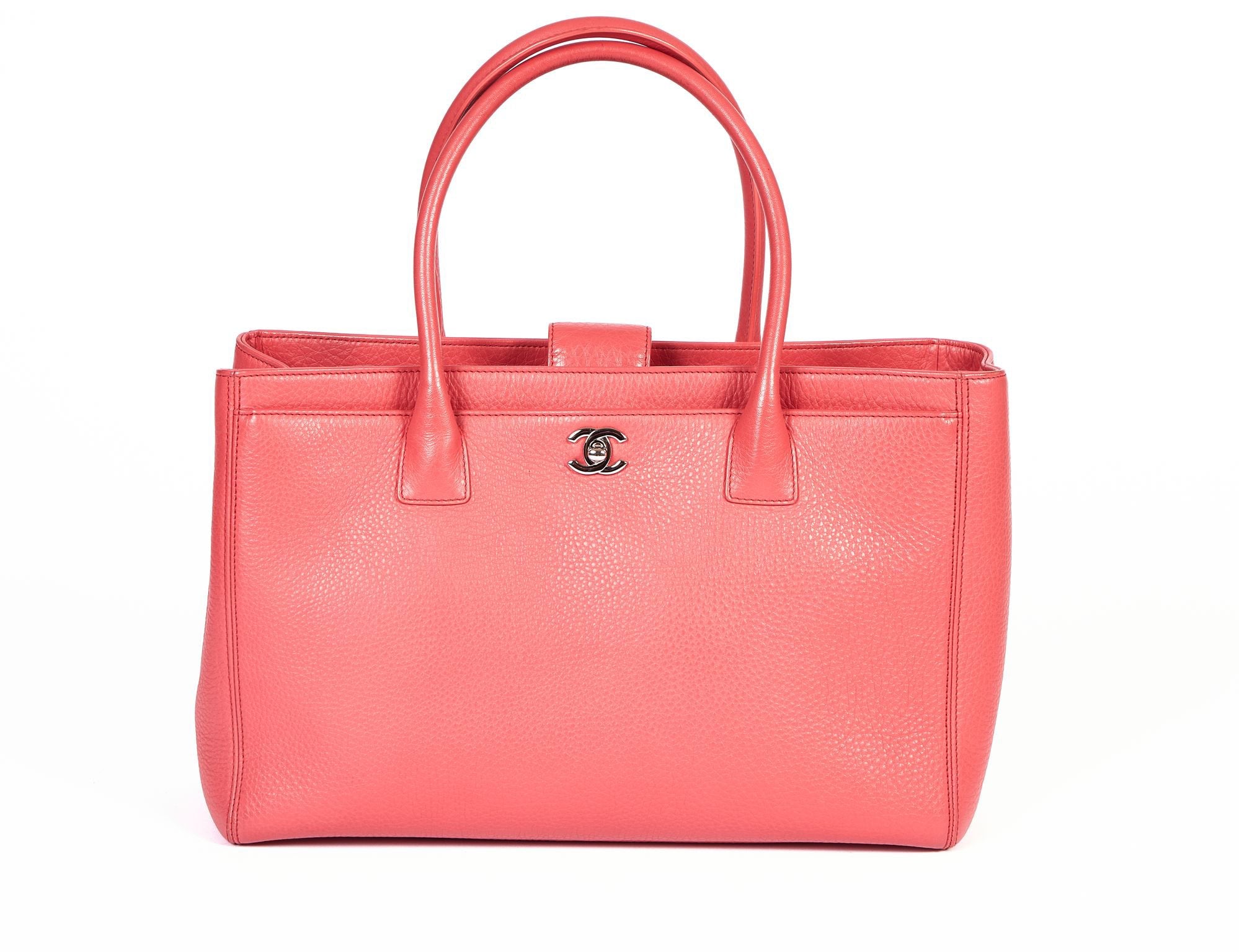 Chanel The Business Flap Bag Red - Vintage Lux