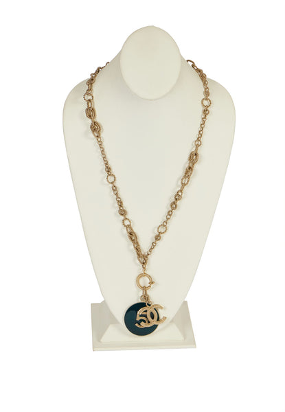 Cc necklace Chanel Silver in Metal - 30540236