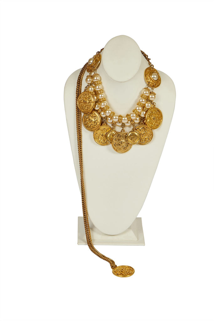 Rambaud Double Strand Pearl Necklace