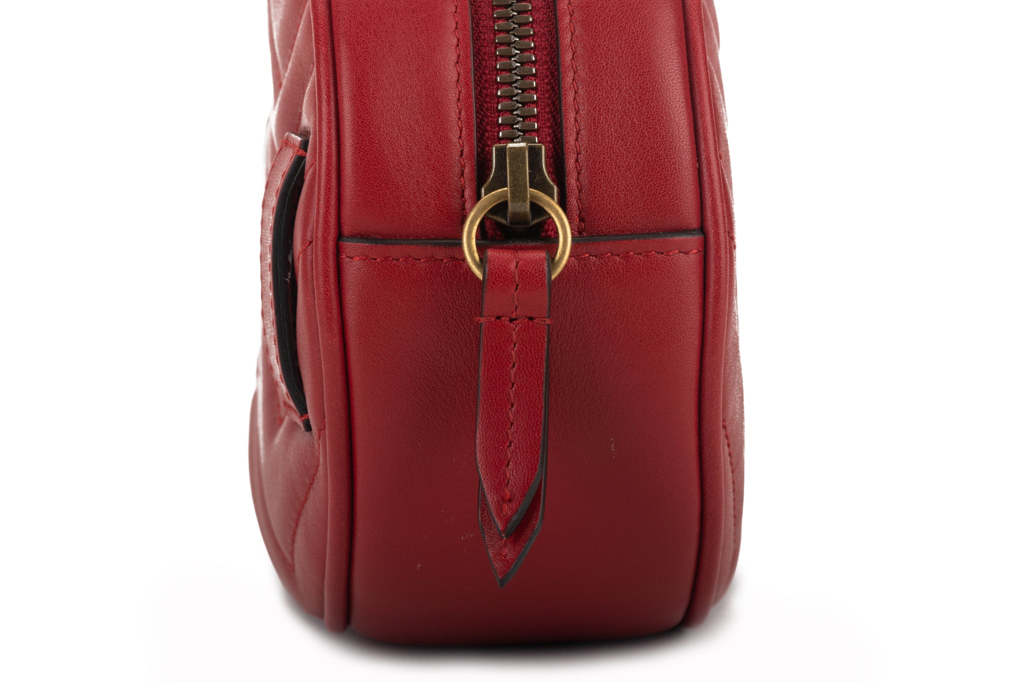 Gucci Large Red Fanny Pack With Logo Vintage Lux