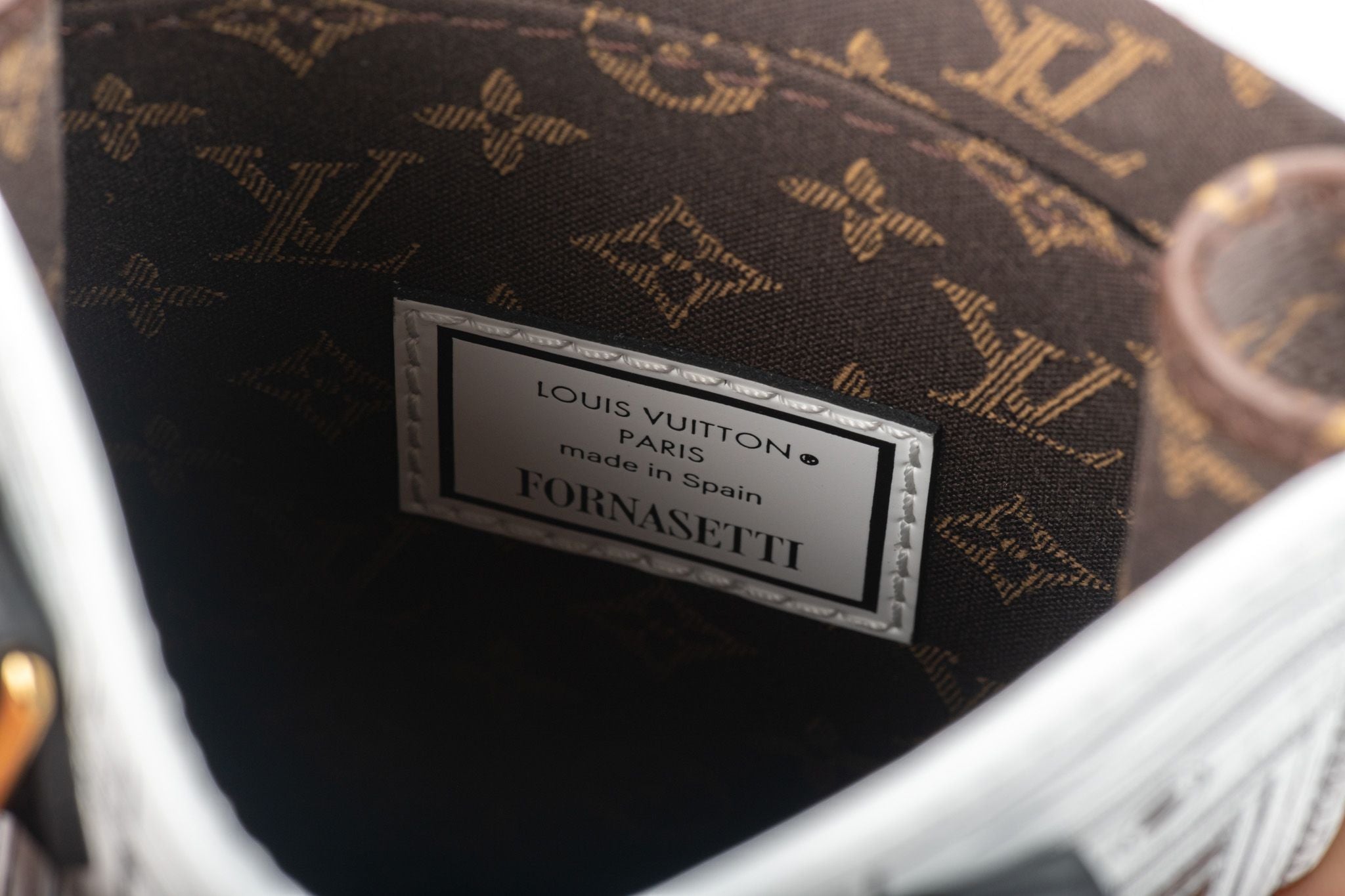 Louis Vuitton Petit Sac Plat Bag M80991 LV Fornasetti