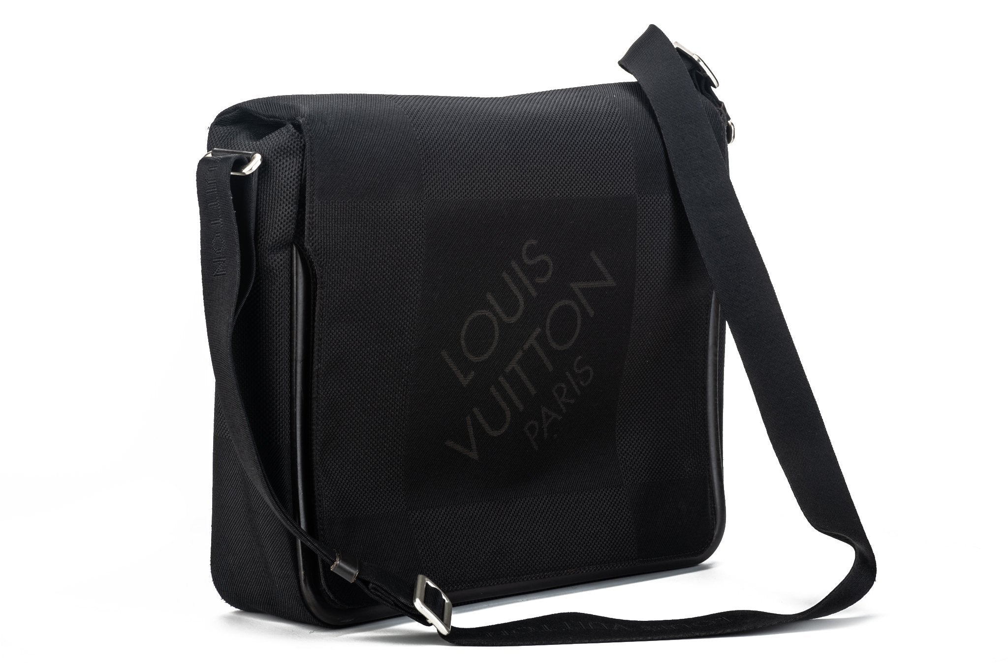 Vuitton Black Men's Computer Bag Large - Vintage Lux