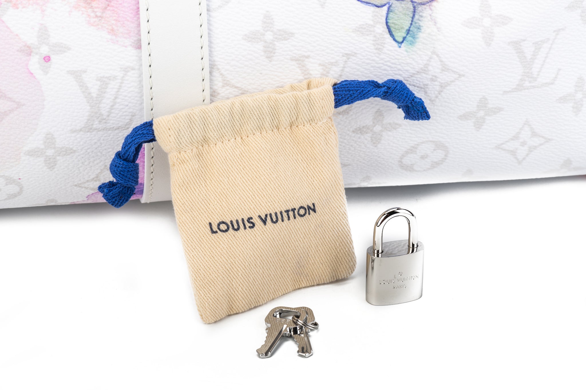 Louis Vuitton Phone Pouch Ink Watercolor