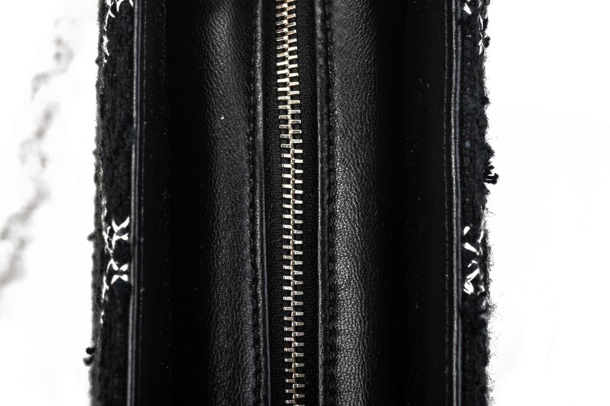 Chanel Black Caviar 3 Compartments Bag - Vintage Lux