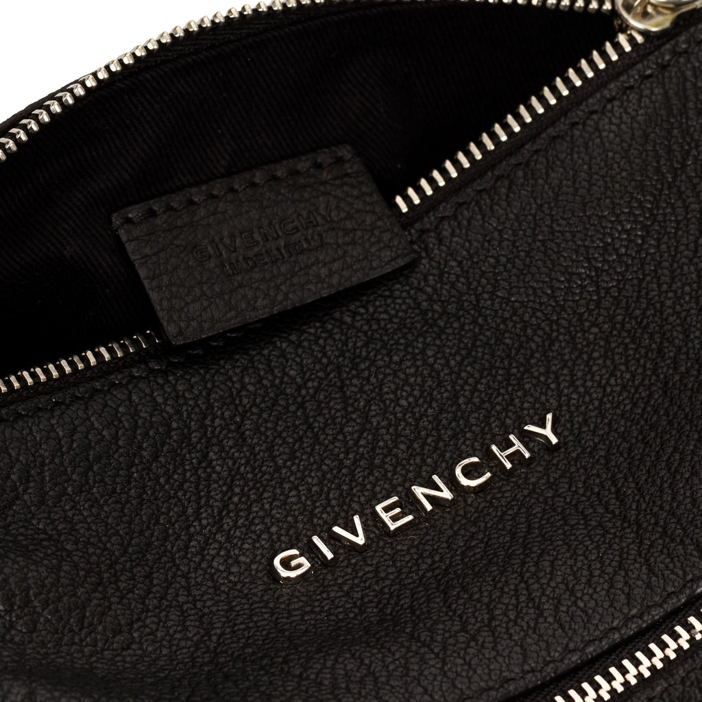 Givenchy New black leather pochette