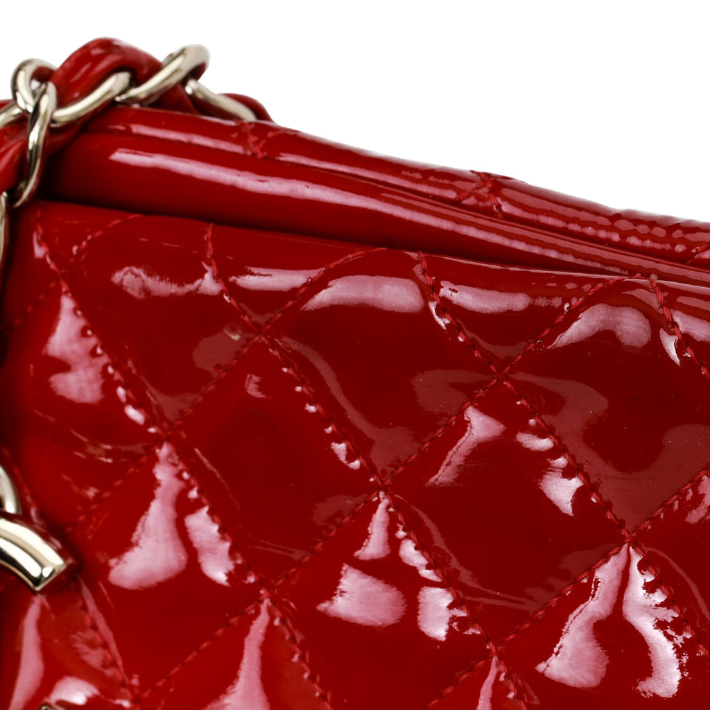 Chanel XXL Red Patent Mademoiselle