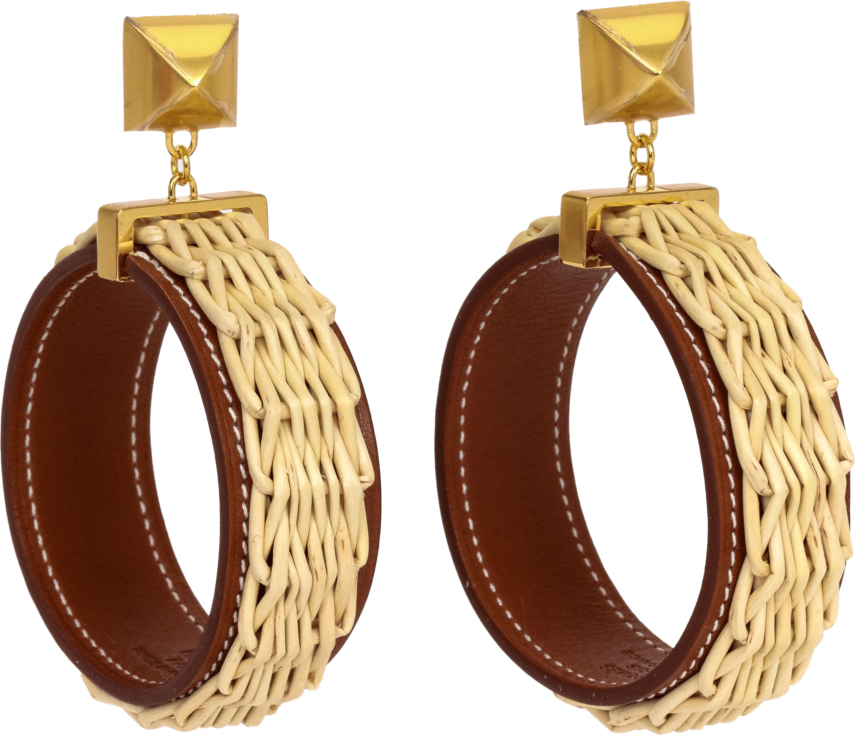 Hermes medor earrings Clearance