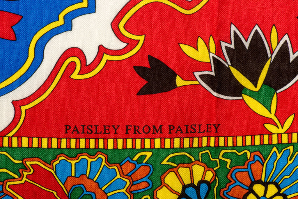 Hermès NIB Paisley from paisley Cashmere