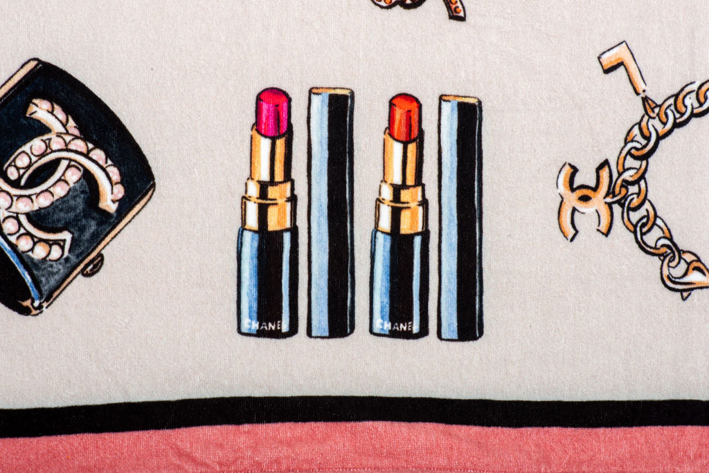 Chanel New Pink Beach Set Icons Design