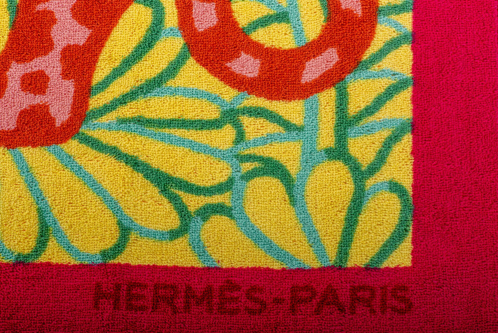 Hermès Jeux dans la jungle Beach Towel