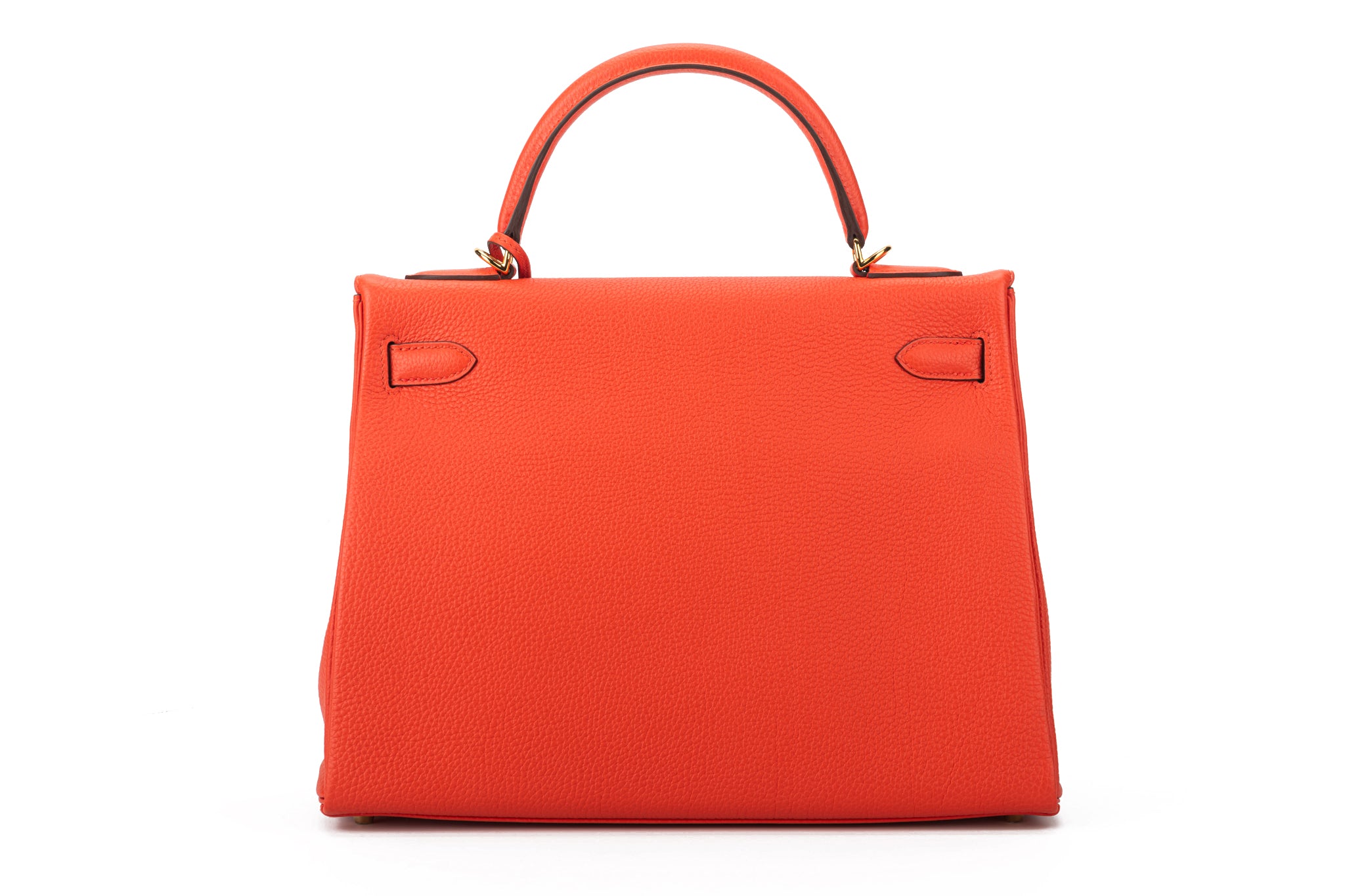 Hermès 32cm Kelly Capucine Bag GHW