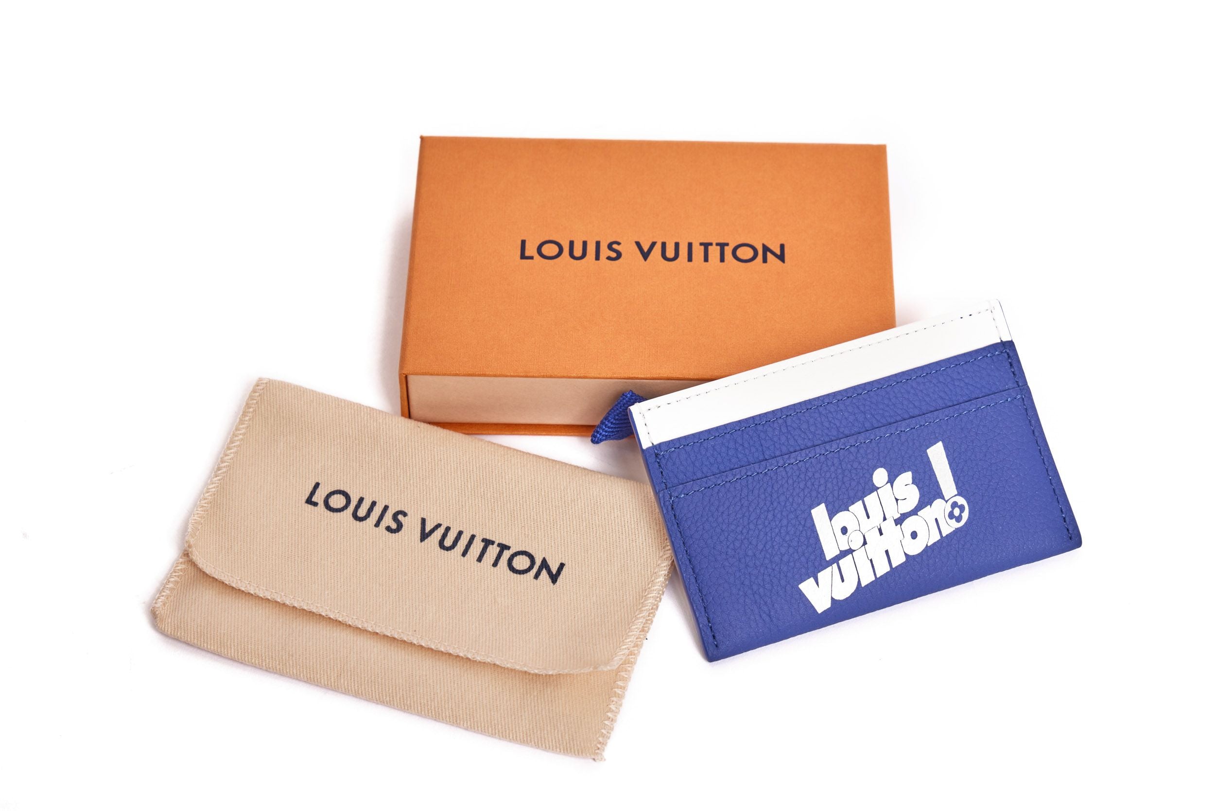 Louis Vuitton Abloh Double Card Holder - Vintage Lux - Yahoo Shopping