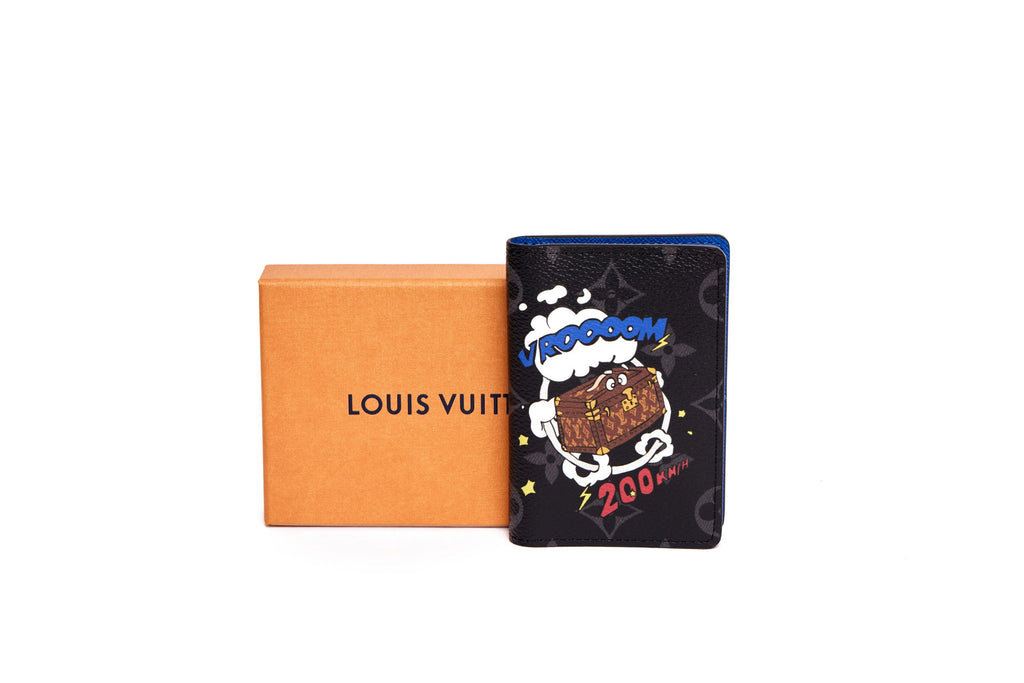 Vuitton Black Vroom Pocket Organizer NIB
