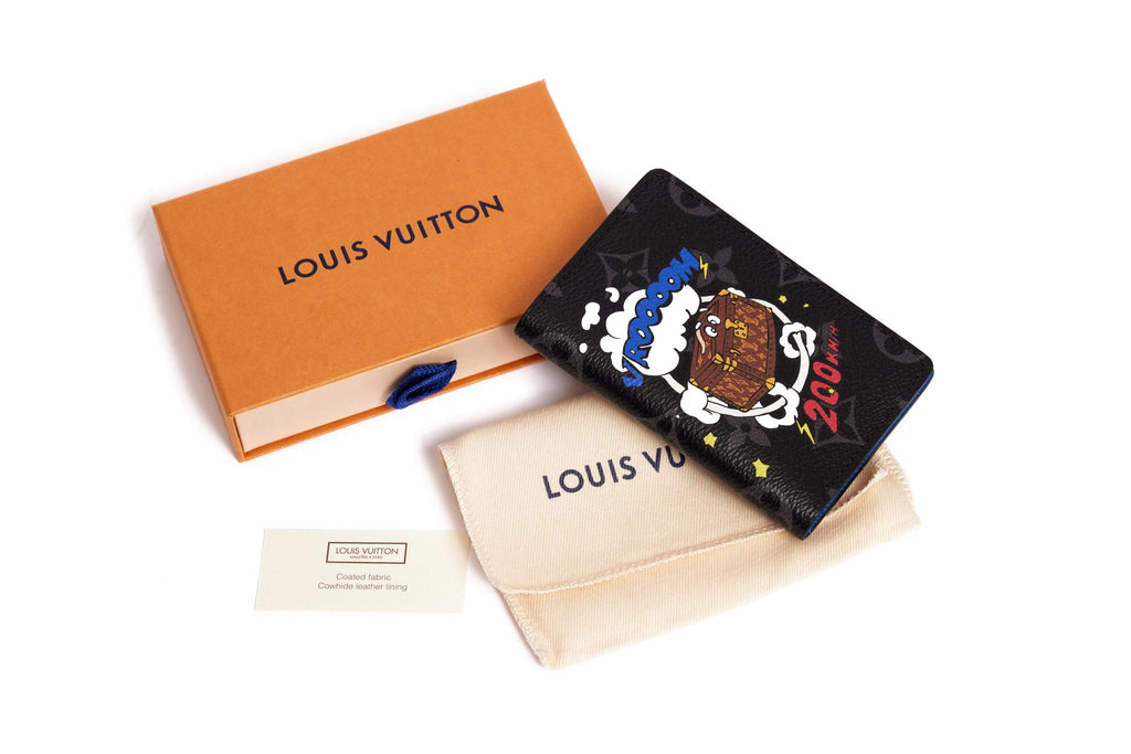 Vuitton Black Vroom Pocket Organizer NIB