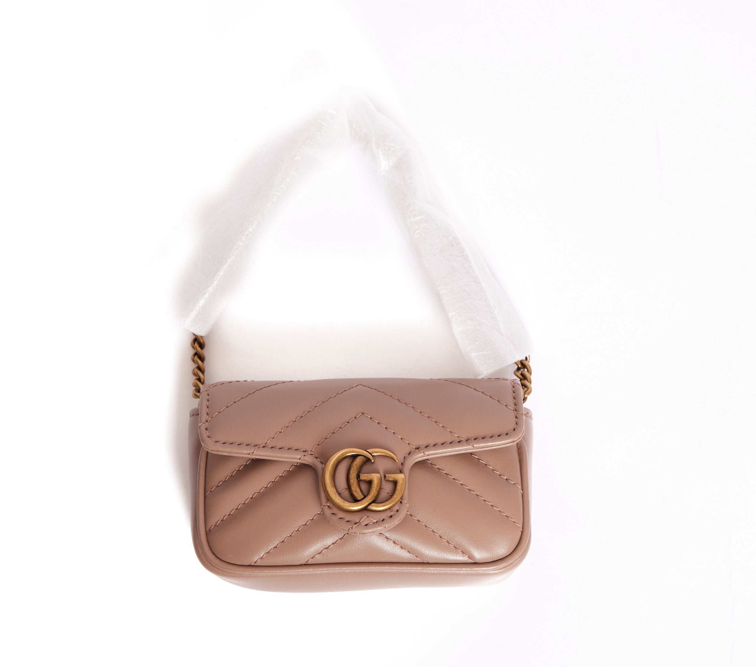 Gucci Marmont Matelasse Super Mini Bag - Hardware Protector