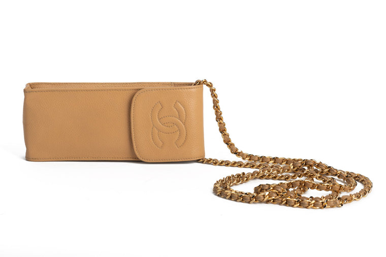 Chanel 90s Phone Necklace Beige