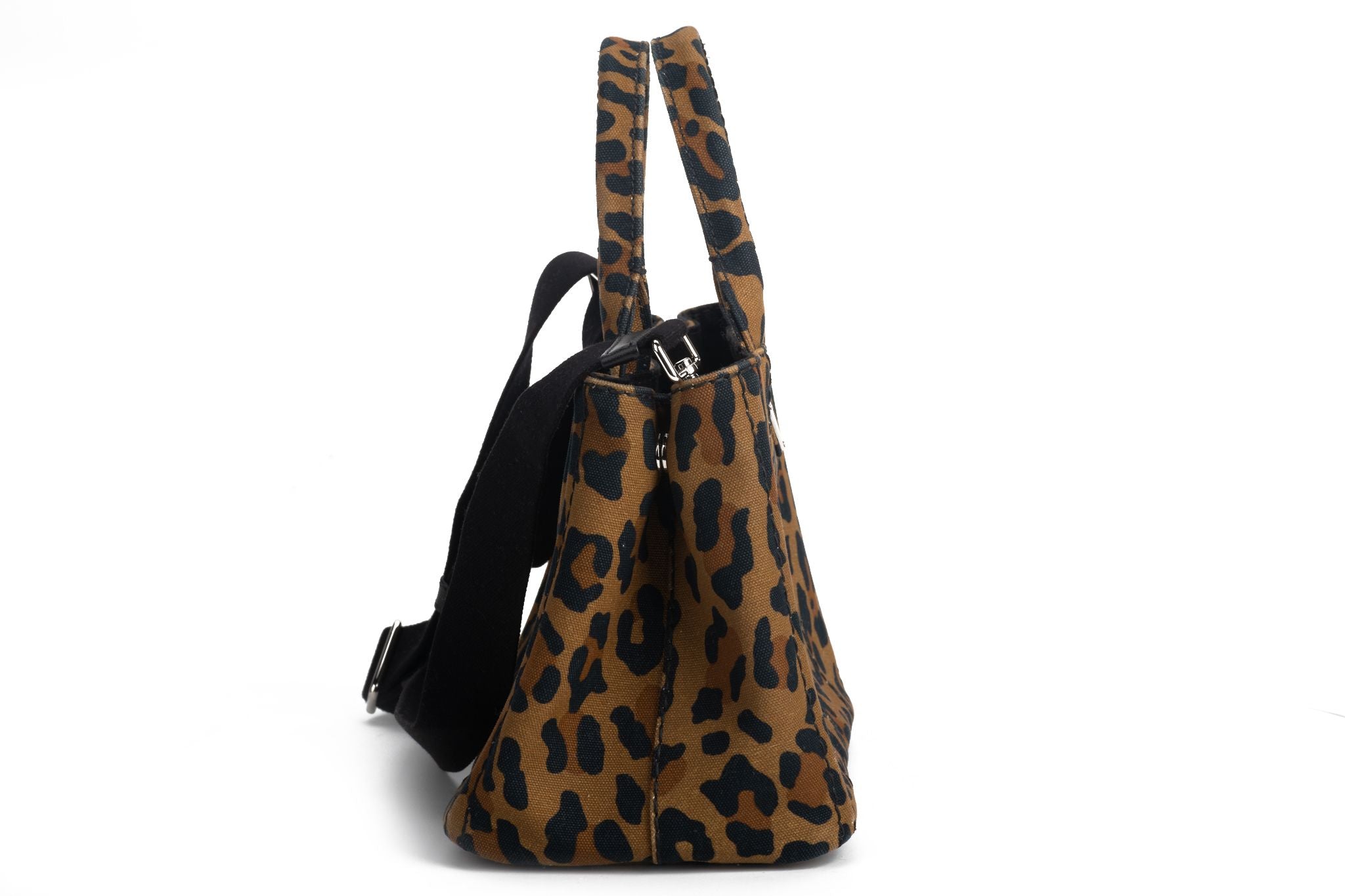 Prada Cheetah Print 2 Way Handbag - Vintage Lux