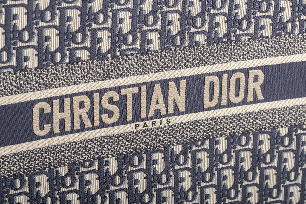 Dior New Large Book tote Monogram Blue