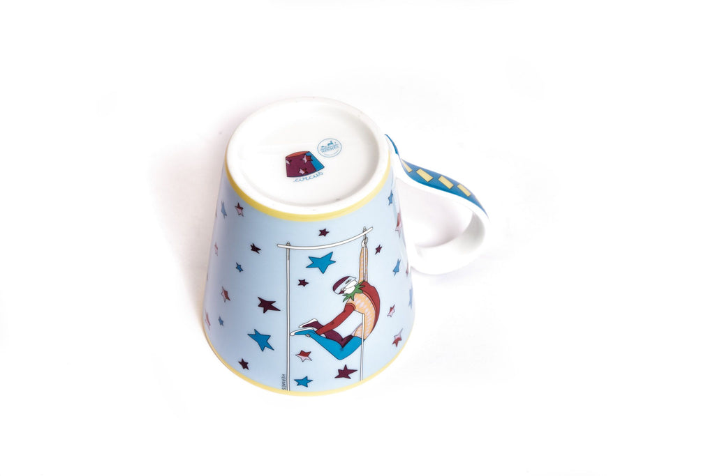 Hermes Porcelain Circus Mug NIB