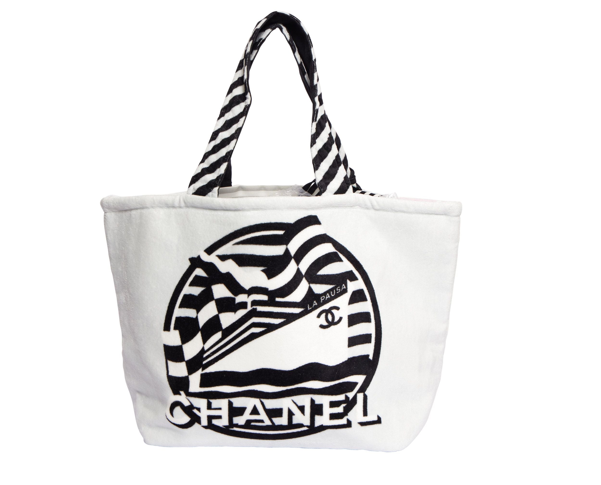 chanel beach bag
