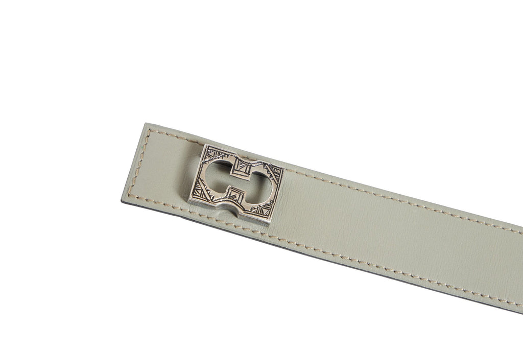 Hermes Touareg Pearl Grey Bracelet