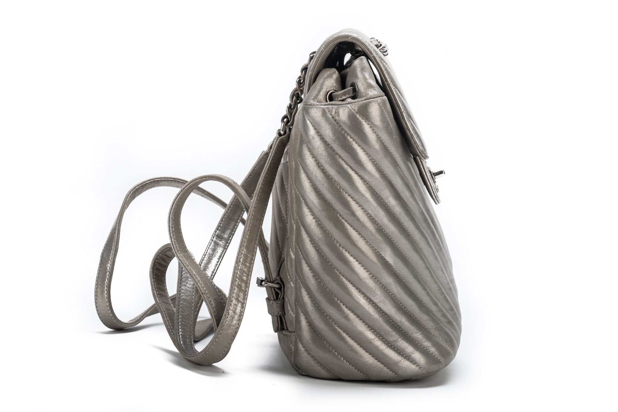 Backpack Caviar Silver