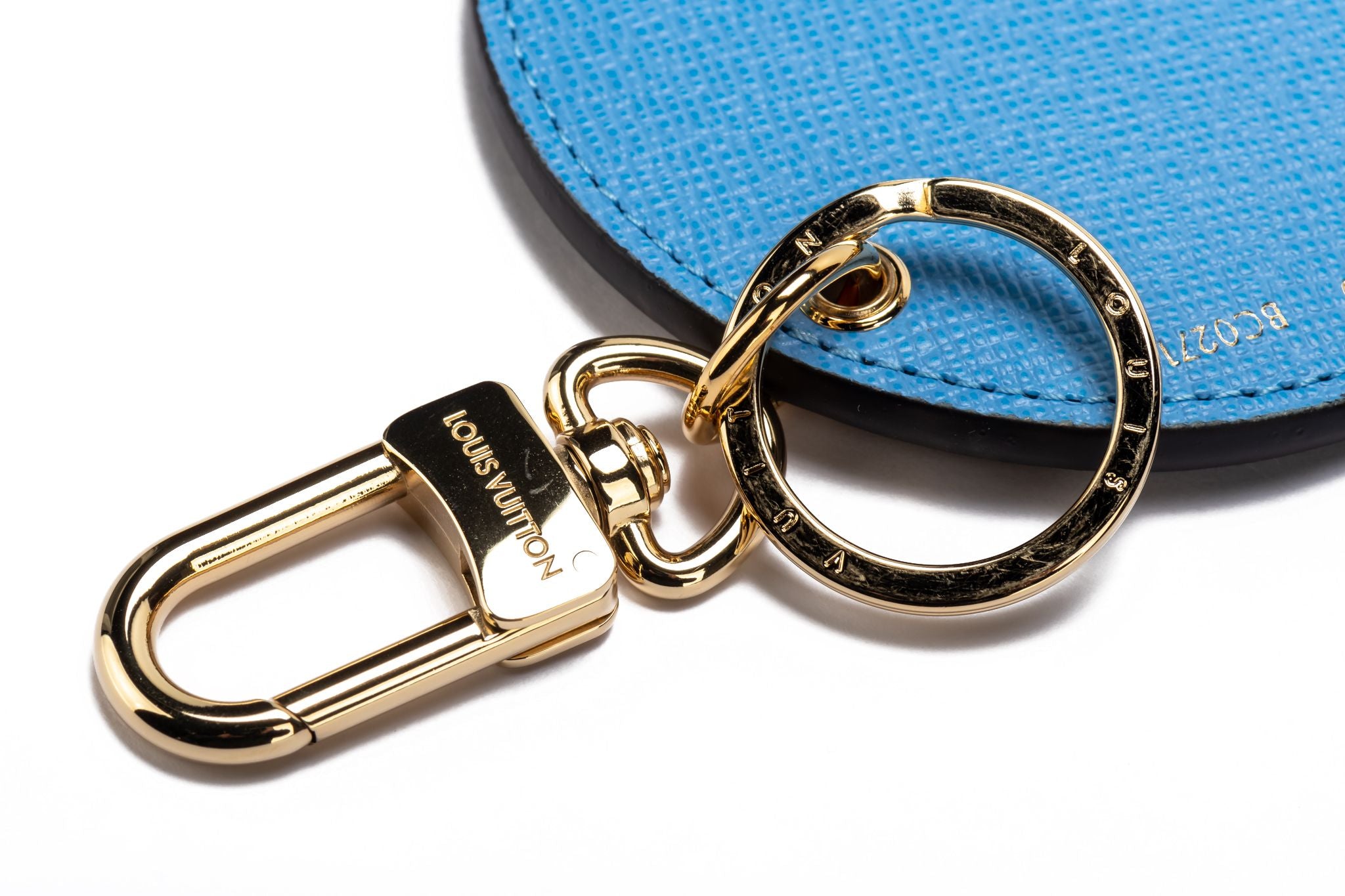 Louis Vuitton Metal/Silver Blown up key Holder bag charm -FW 2023 New!