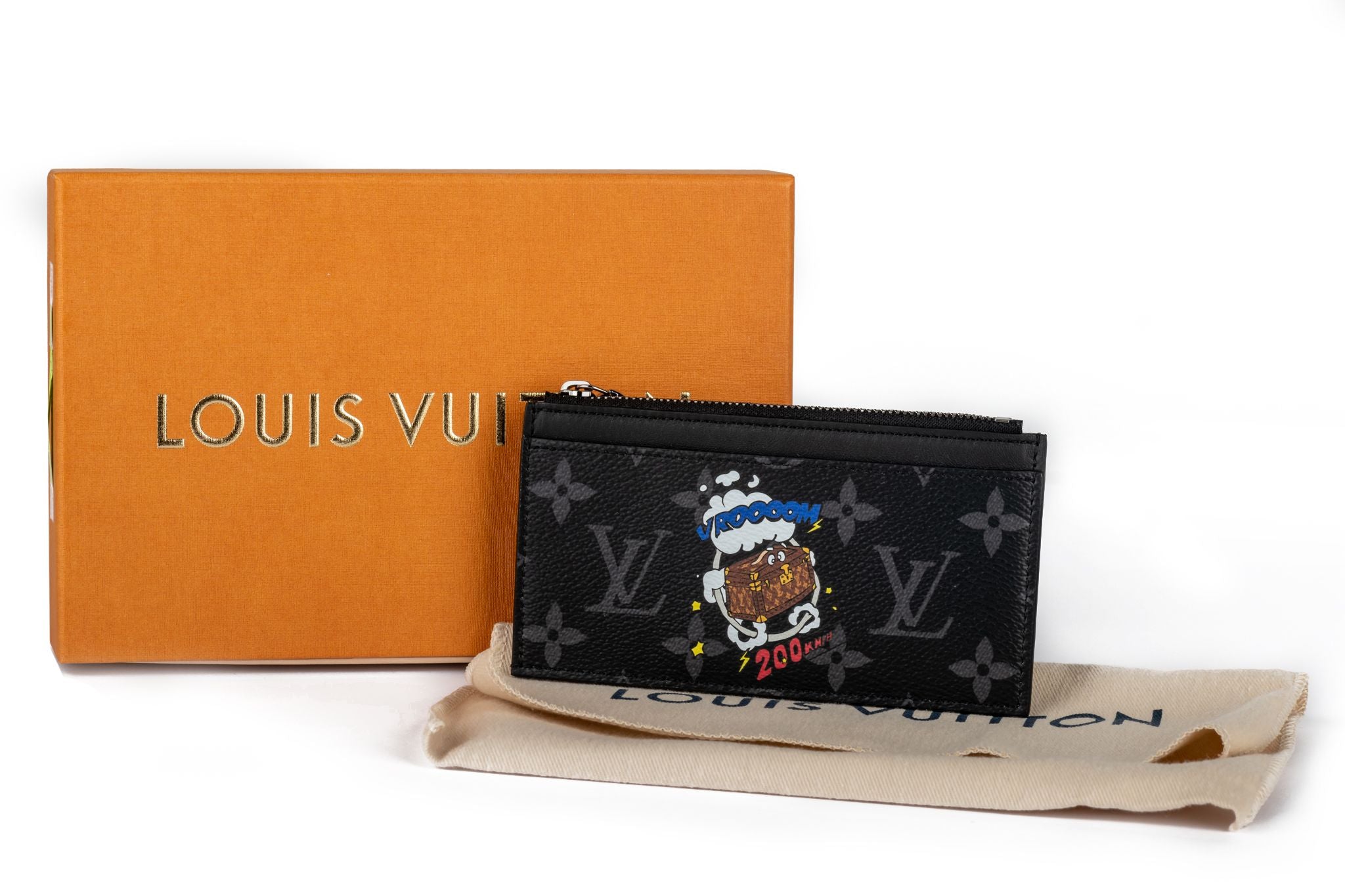 Louis Vuitton Virgil Abloh Taiga Monogram Eclipse Handbag Backpack Orange  chain
