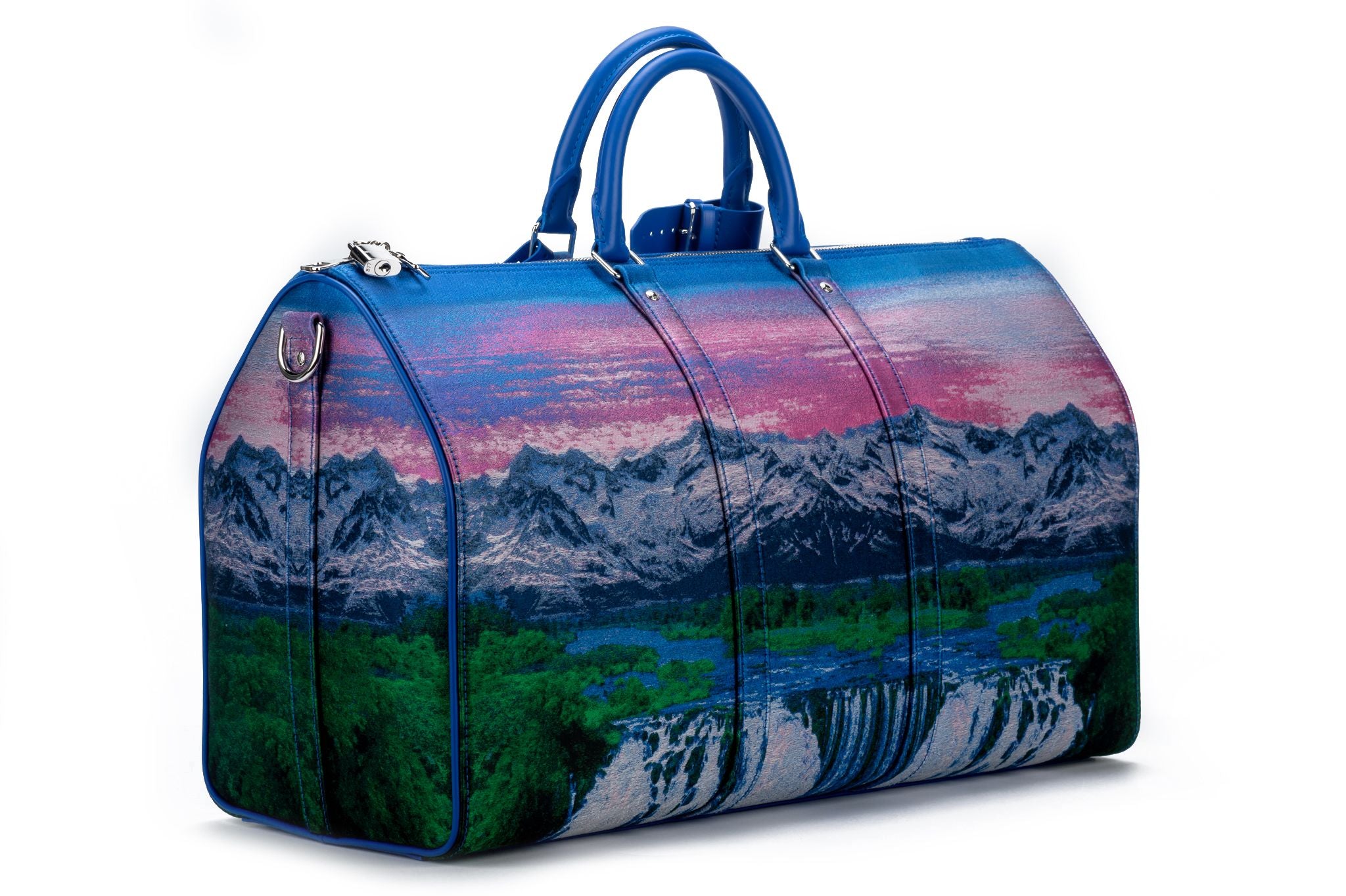 Louis Vuitton Virgil Abloh Multicolor Jacquard Polyester Landscape