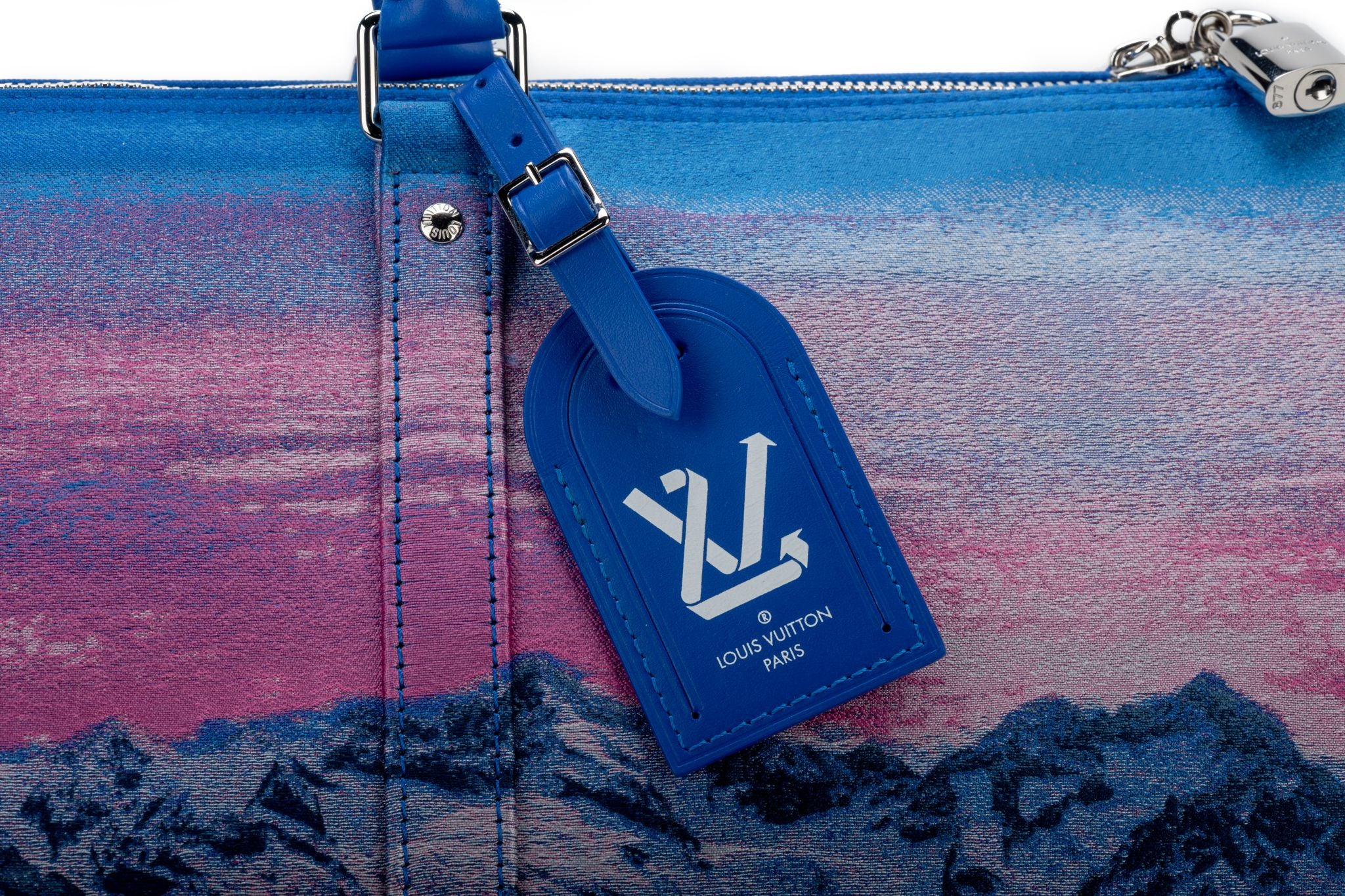 Louis Vuitton, Bags, Louis Vuitton Virgil Abloh Fw9 Rainbow Runway Keepall  Duffle Travel Bag